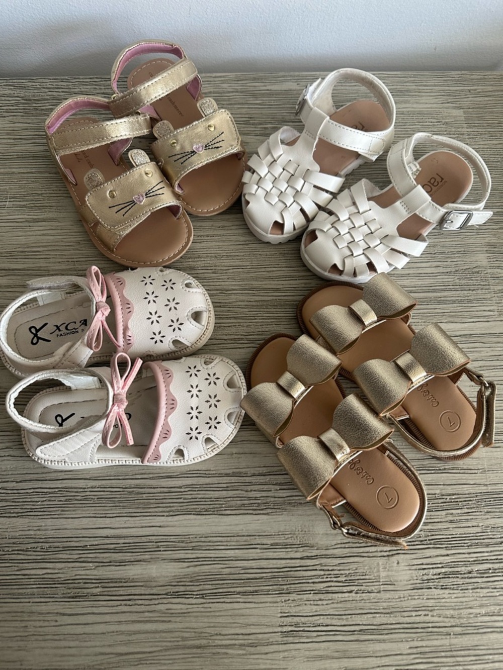 Toddler’s Sandals Bundle – Size 7 – Excellent Condition